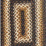 homespice decor jute braided kilimanjaro brown rug