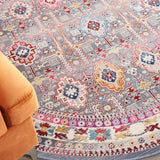 nourison vintage kashan vka05 grey multi rug