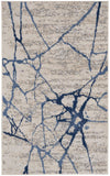 nourison river flow rfv05 ivory blue rug