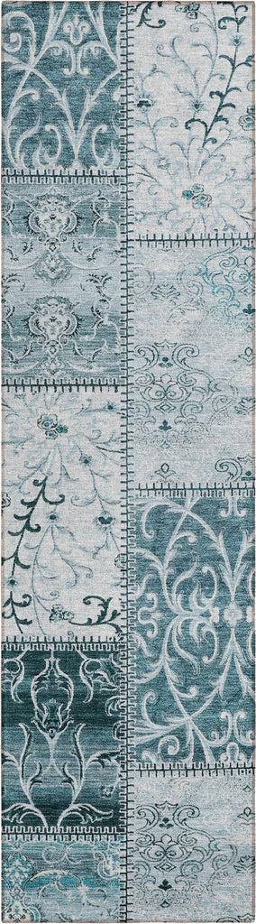 addison chantille acn566 teal rug