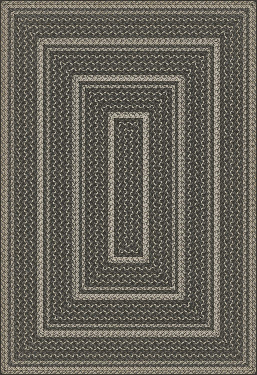 spicher and company classic vinyl pattern 85 such a cozy room braided rectangle rug