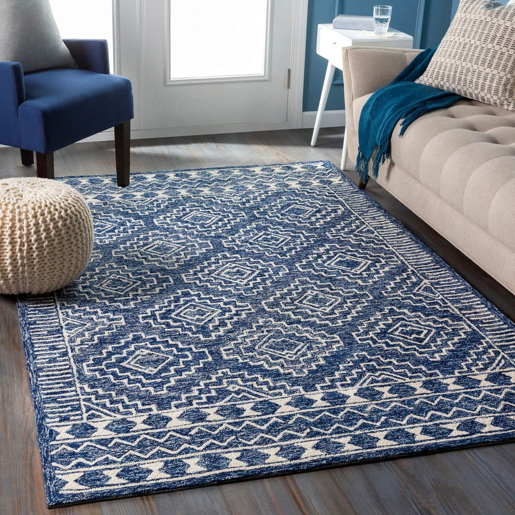 surya granada gnd 2322 dark blue rug