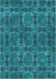 addison chantille acn564 teal rug