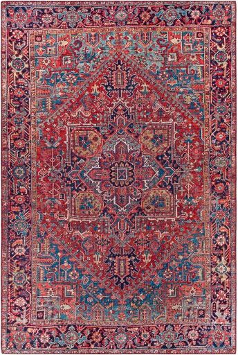 surya iris irs 2330 red rug