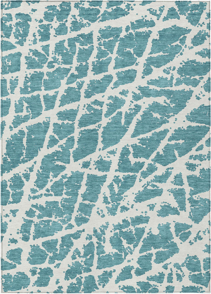 addison chantille acn501 teal rug