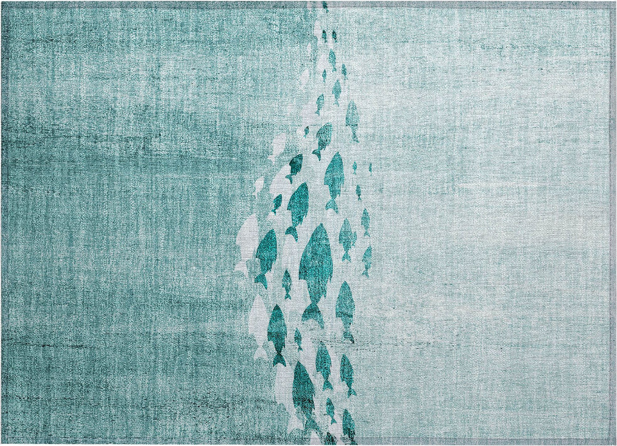 Addison Chantille ACN627 Teal Rug
