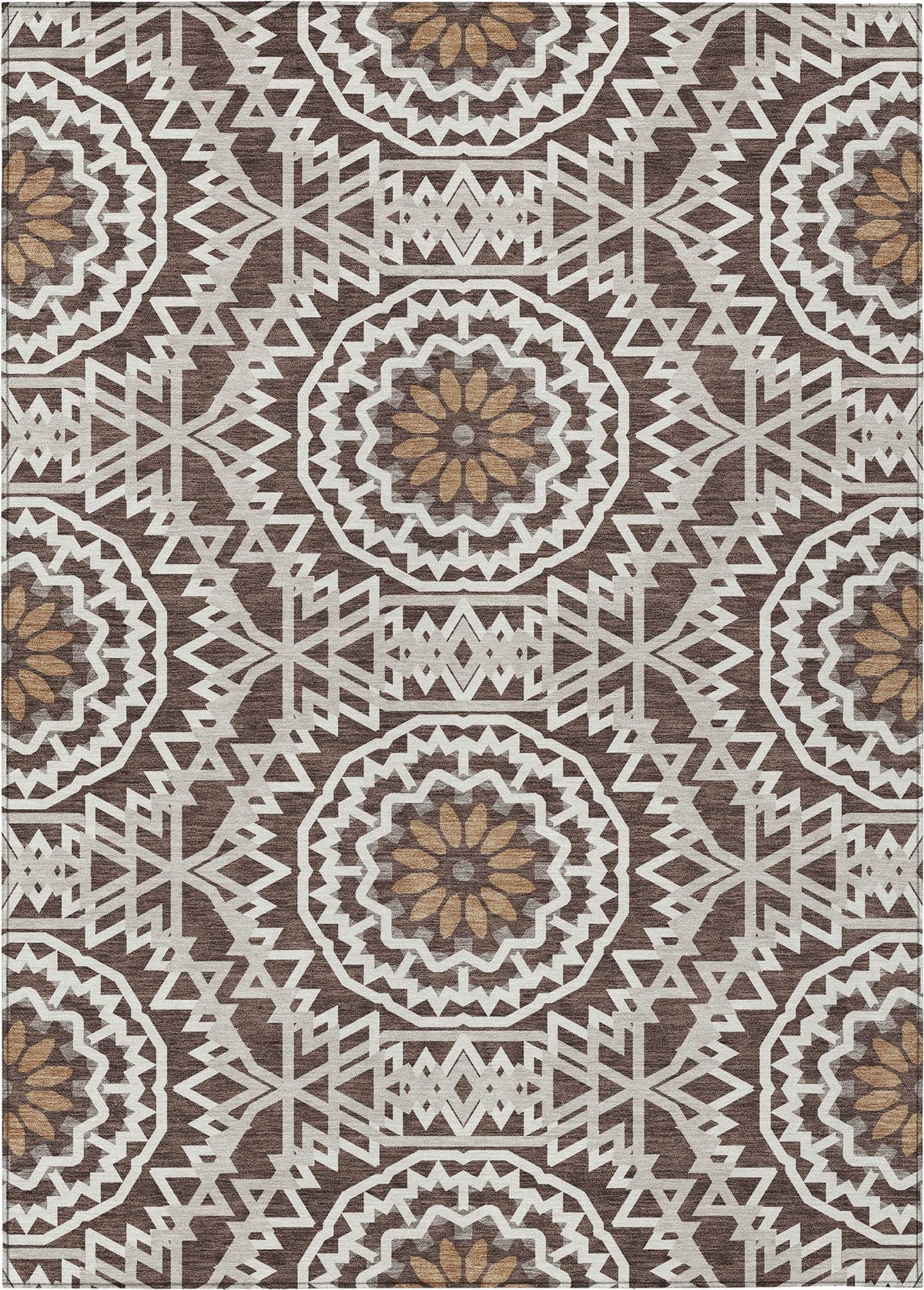 addison chantille acn619 chocolate rug