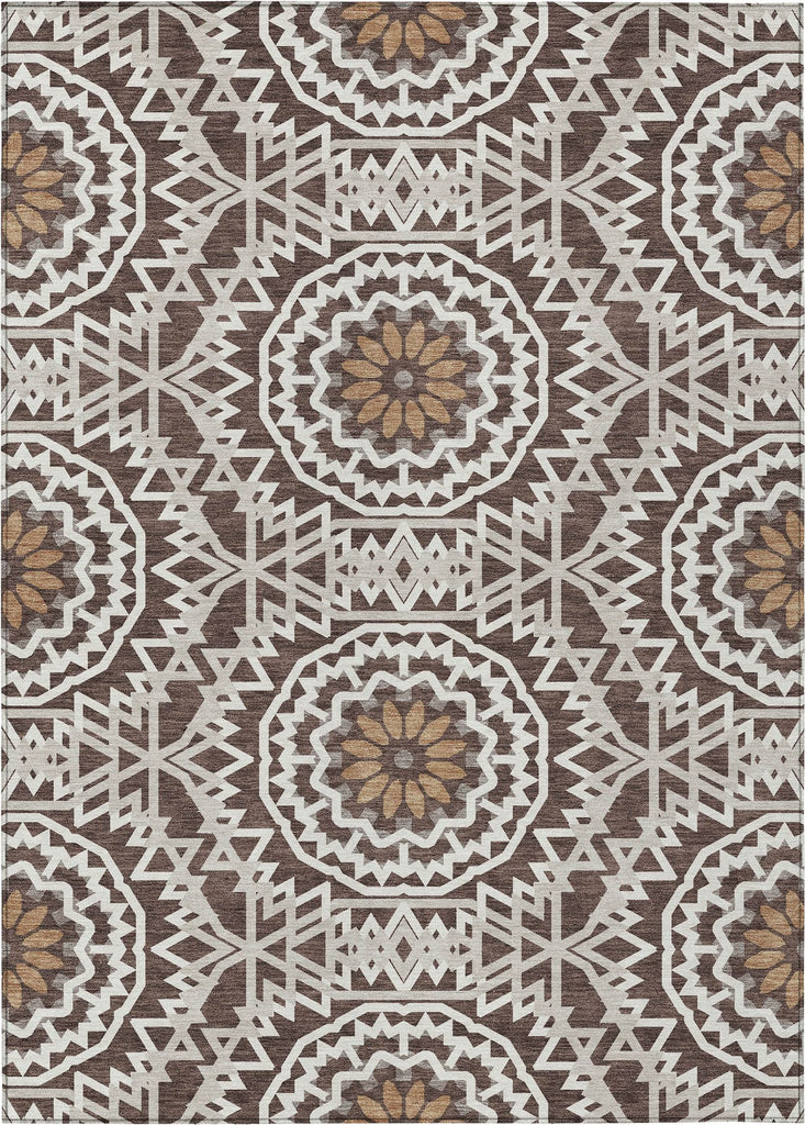 addison chantille acn619 chocolate rug