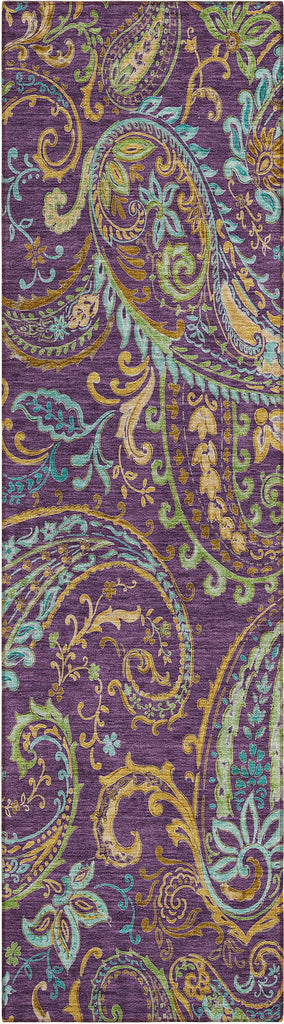 addison chantille acn533 purple rug