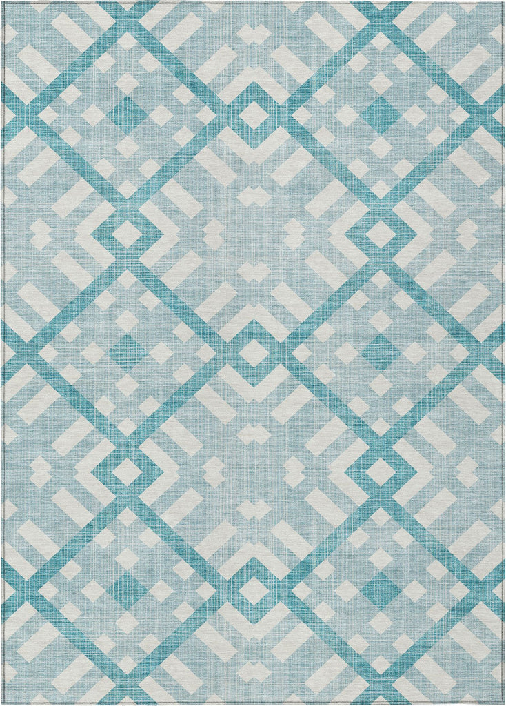 addison chantille acn616 teal rug