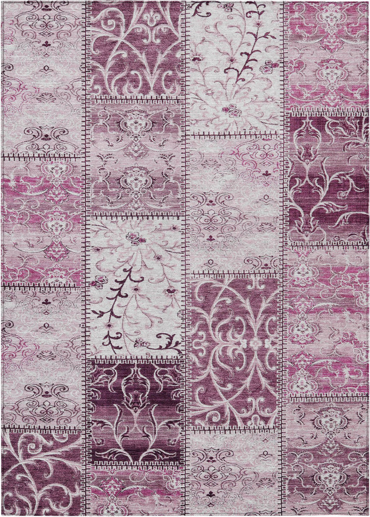 addison chantille acn566 burgundy rug