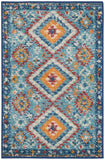 nourison passion psn47 blue multicolor rug