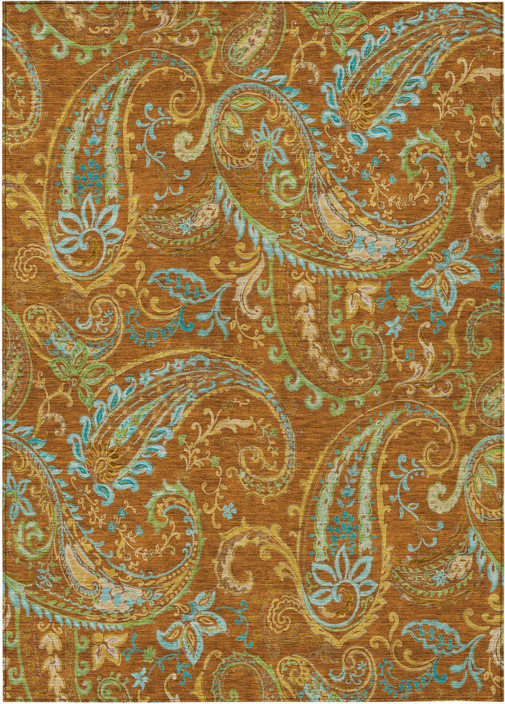 addison chantille acn533 paprika rug