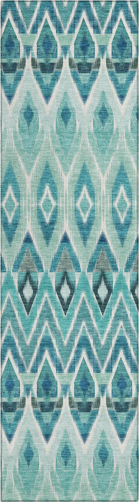 addison chantille acn617 teal rug