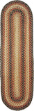 homespice decor jute braided russett beige rug