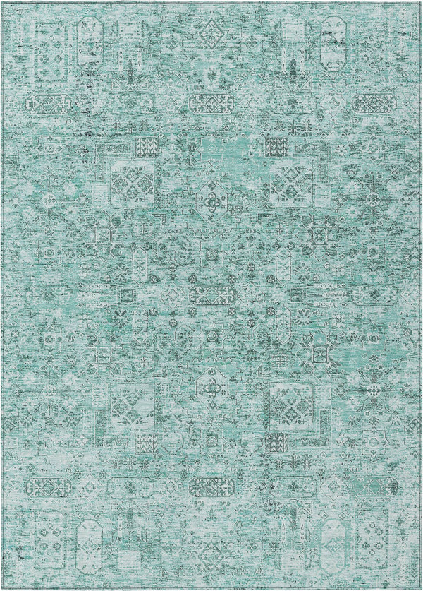 addison chantille acn611 teal rug