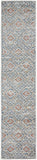 nourison quarry qua16 blue ivory rug