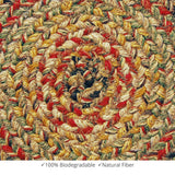 homespice decor jute braided kingston beige rug