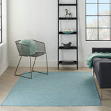 nourison positano pos01 aqua rug