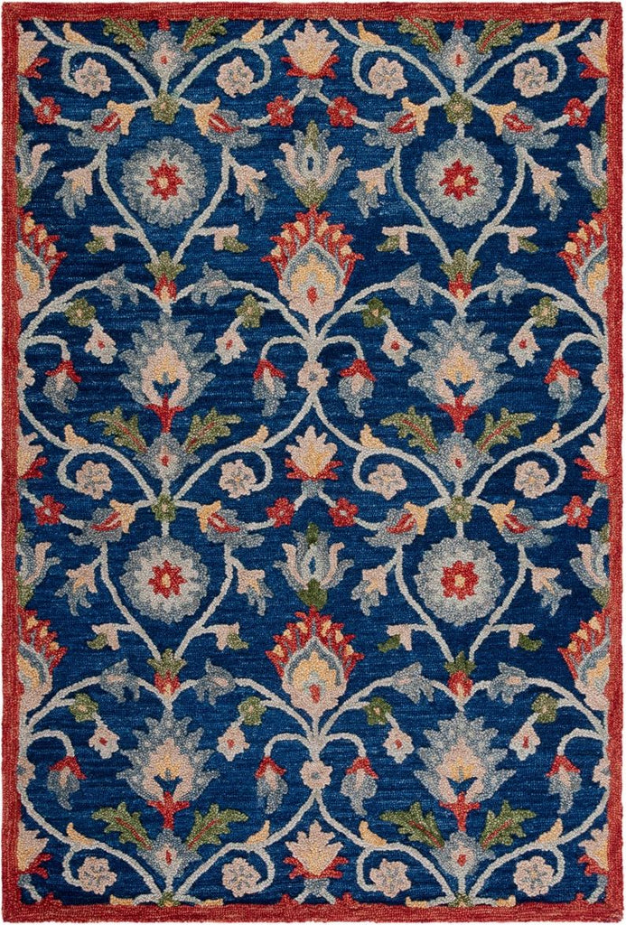 safavieh clearance blossom blm562m blue rug