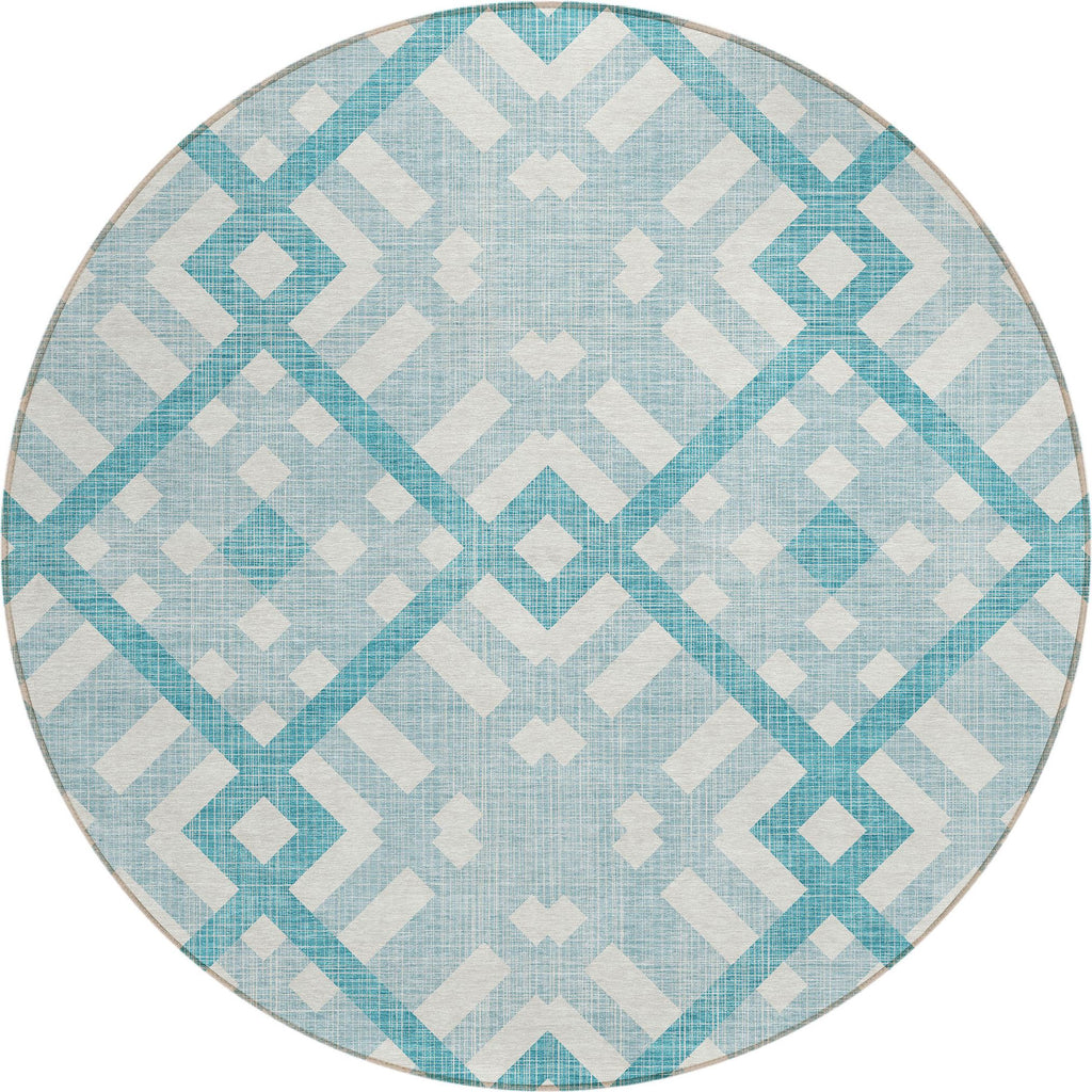addison chantille acn616 teal rug