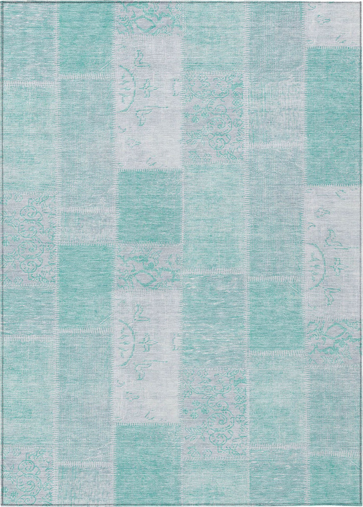 addison chantille acn631 aqua rug
