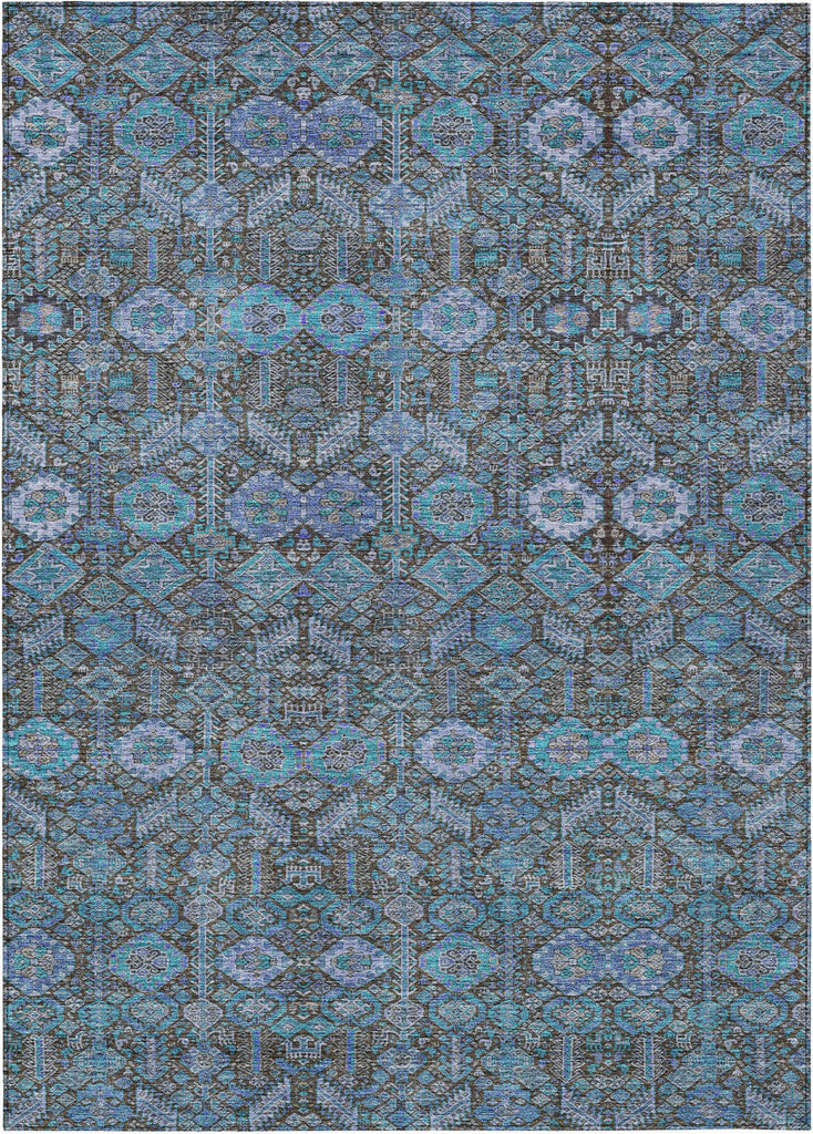 addison chantille acn574 teal rug