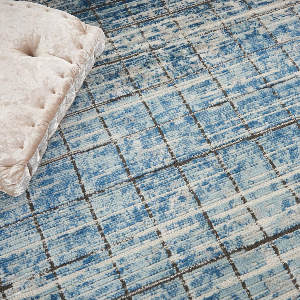 nourison quarry qua13 blue rug