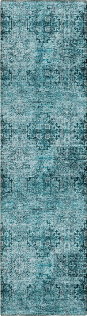 addison chantille acn557 teal rug