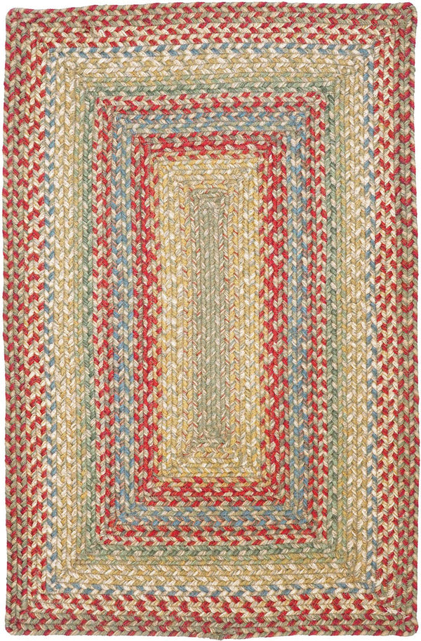 homespice decor jute braided azalea red rug