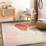 surya queens qun 2307 pink rugs