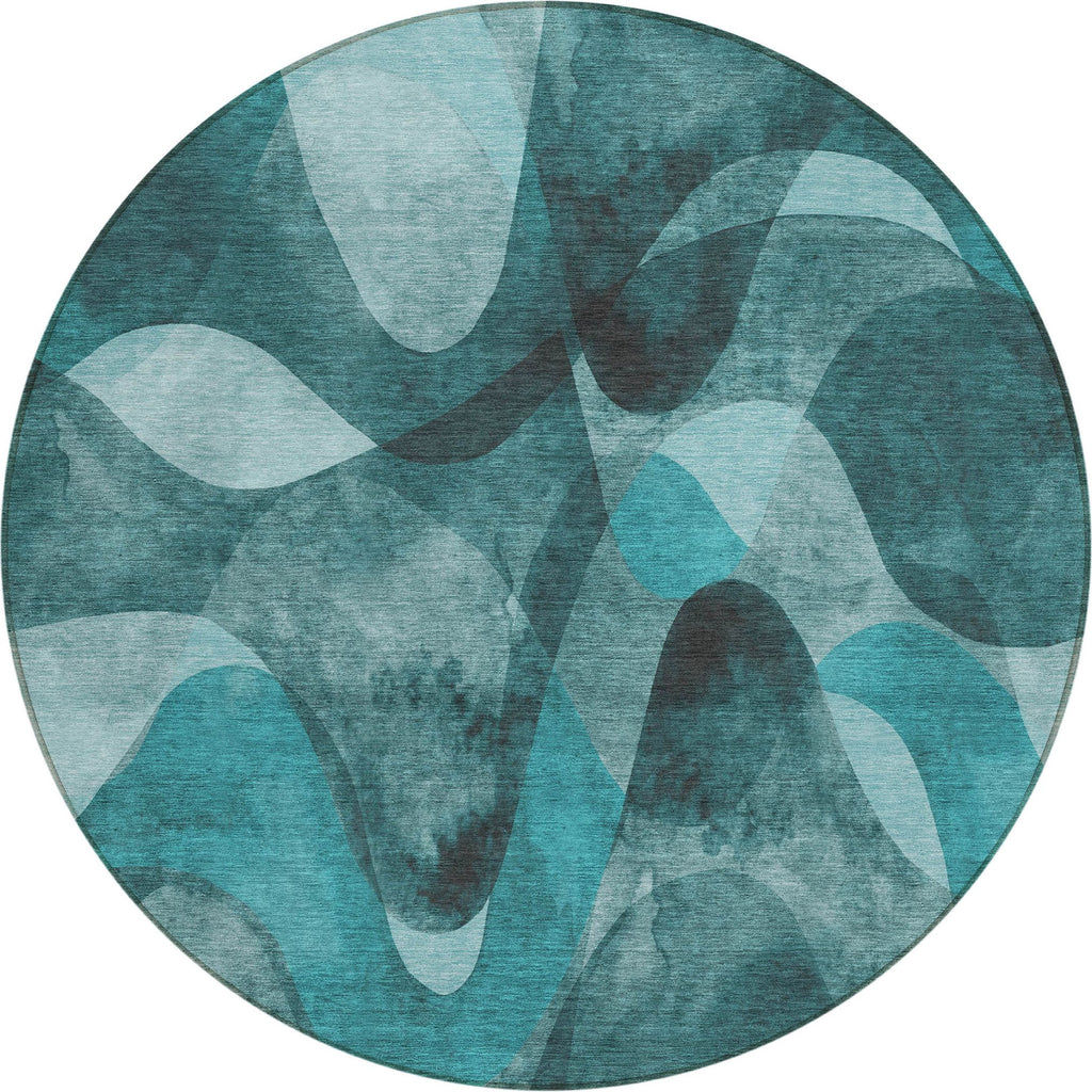 addison chantille acn536 teal rug