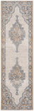 nourison quarry qua09 grey light blue rug