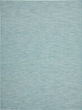 nourison positano pos01 aqua rug
