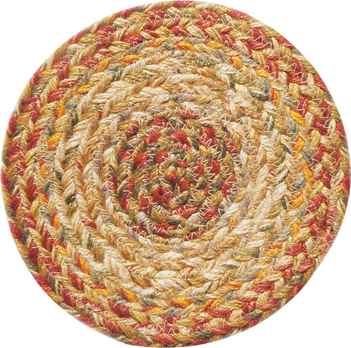 homespice decor jute braided harvest beige rug