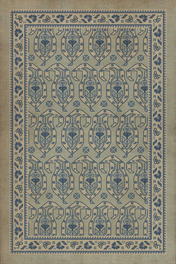 spicher and company persian bazaar kintala albastru rug