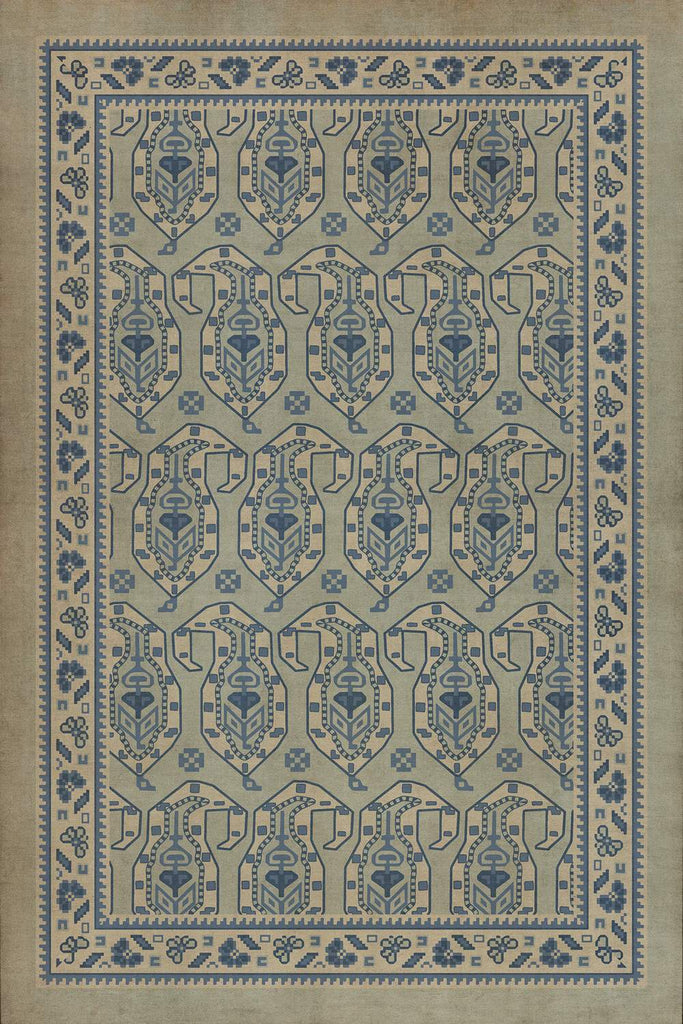 spicher and company persian bazaar kintala albastru rug