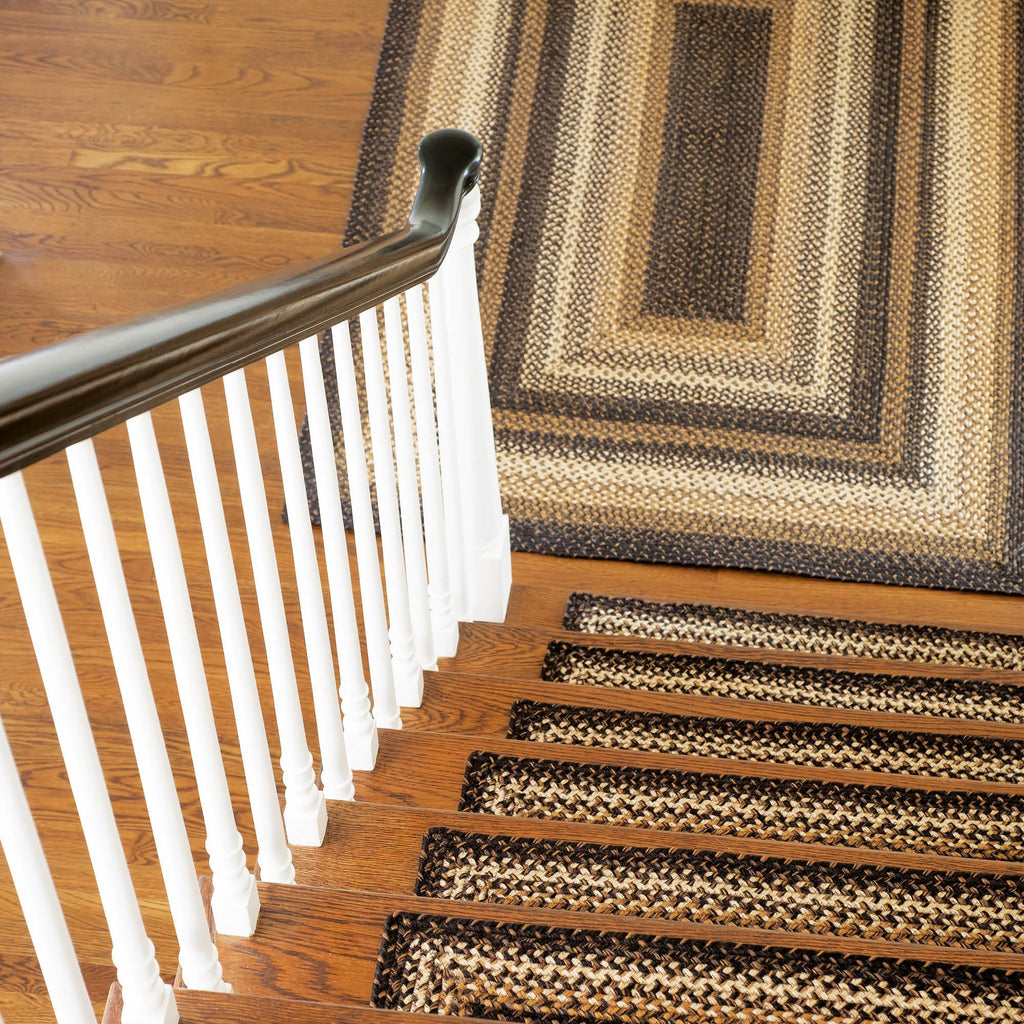 homespice decor jute braided kilimanjaro brown rug