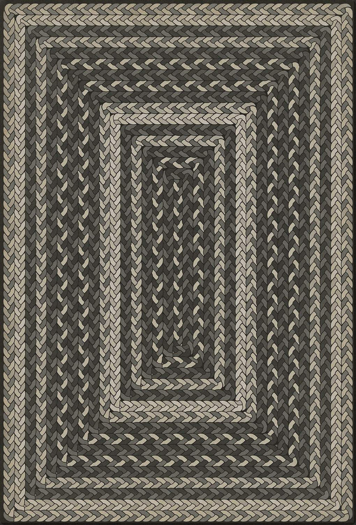 spicher and company classic vinyl pattern 85 such a cozy room braided rectangle rug