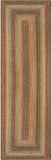 homespice decor jute braided kingston beige rug
