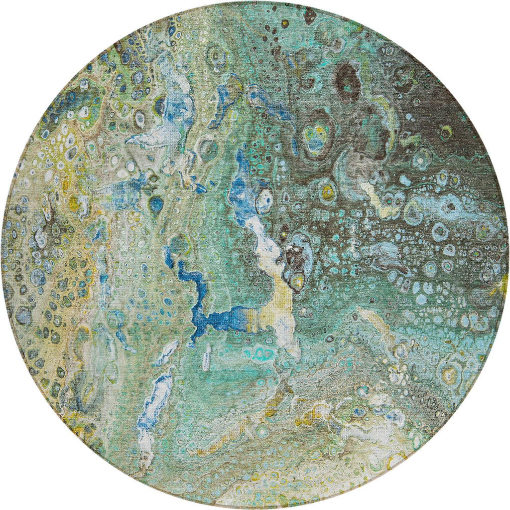 addison chantille acn588 teal rug