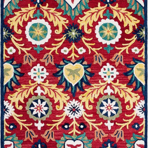 safavieh clearance blossom blm563d red rug