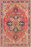 surya iris irs 2343 red rug