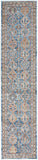 nourison quarry qua15 blue multi rug