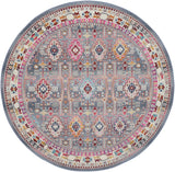 nourison vintage kashan vka05 grey multi rug