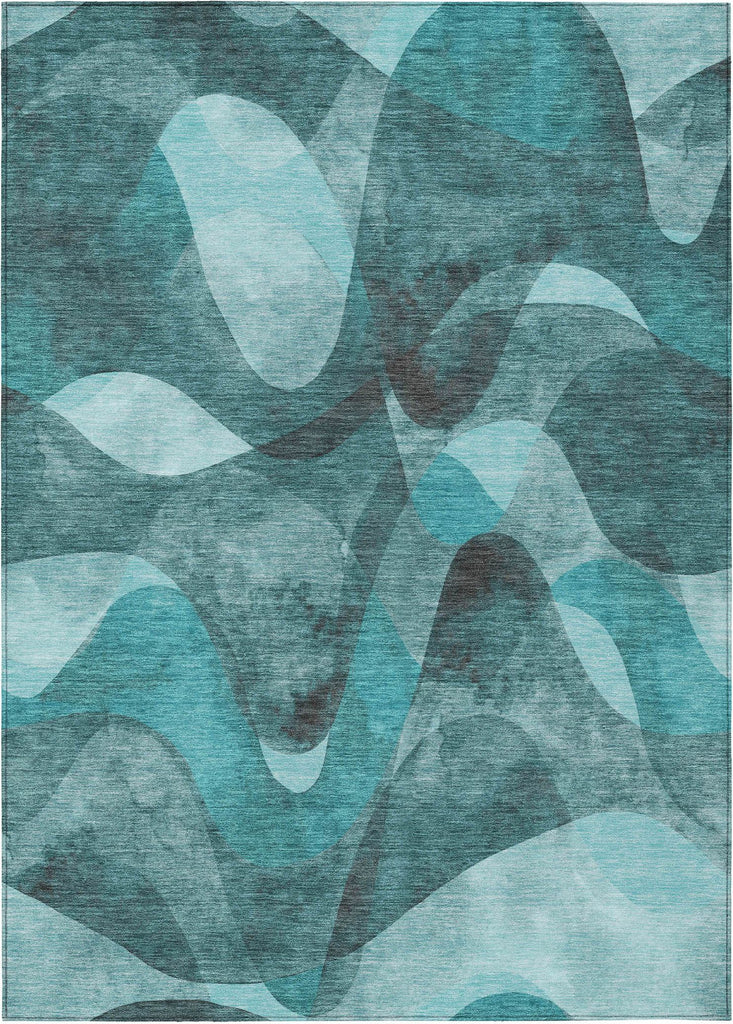 addison chantille acn536 teal rug