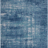nourison river flow rfv02 teal ivory blue rug