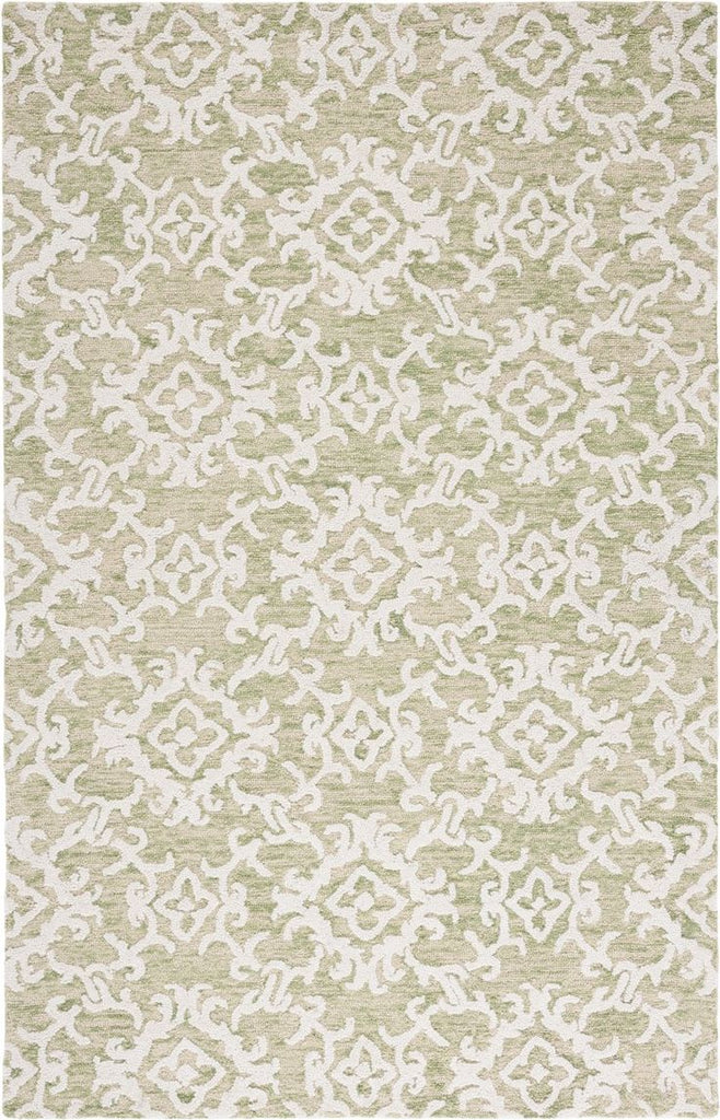 safavieh clearance blossom blm104w light green rug