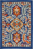 nourison passion psn32 blue multicolor rug