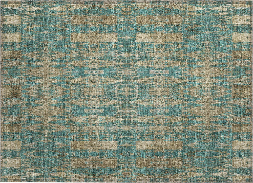 addison chantille acn580 teal rug